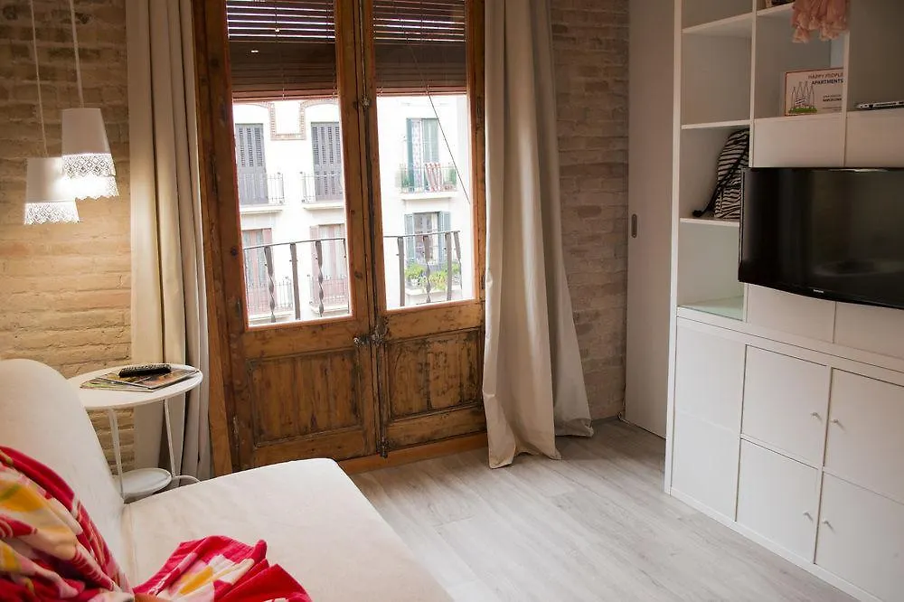 Happy People Sagrada Familia Gaudi Apartment Barcelona Spain